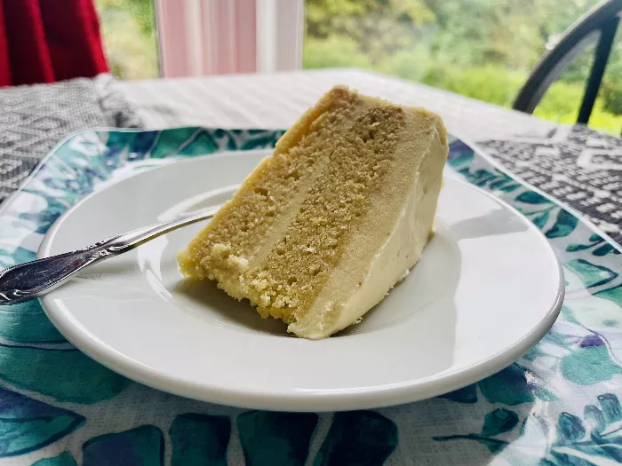 Sugar Free Lemon Cake with Sugar Free Frosting