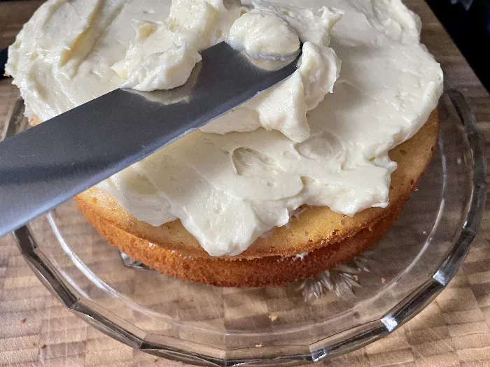 Sugar Free Lemon Cake with Sugar Free Frosting