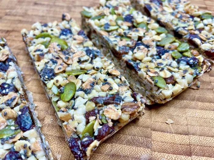 sugar free breakfast bar recipe