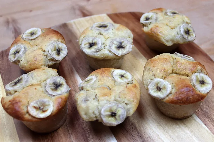 Sugar Free Banana Muffins Recipe