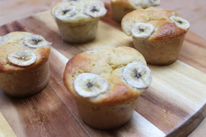 Sugar Free Banana Muffins Recipe